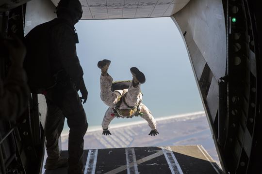 airborne jumps camp lejenue