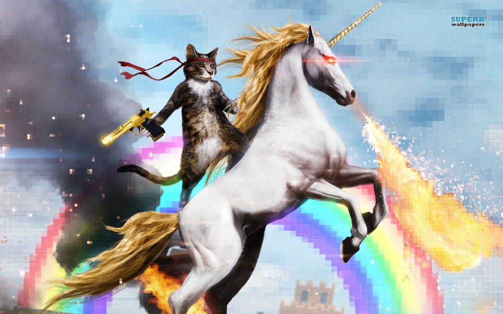 CAT GUN UNICORN
